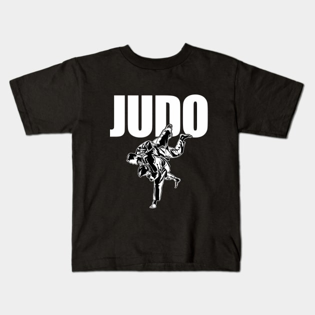 Judo - Judo Mens Kids T-Shirt by Kudostees